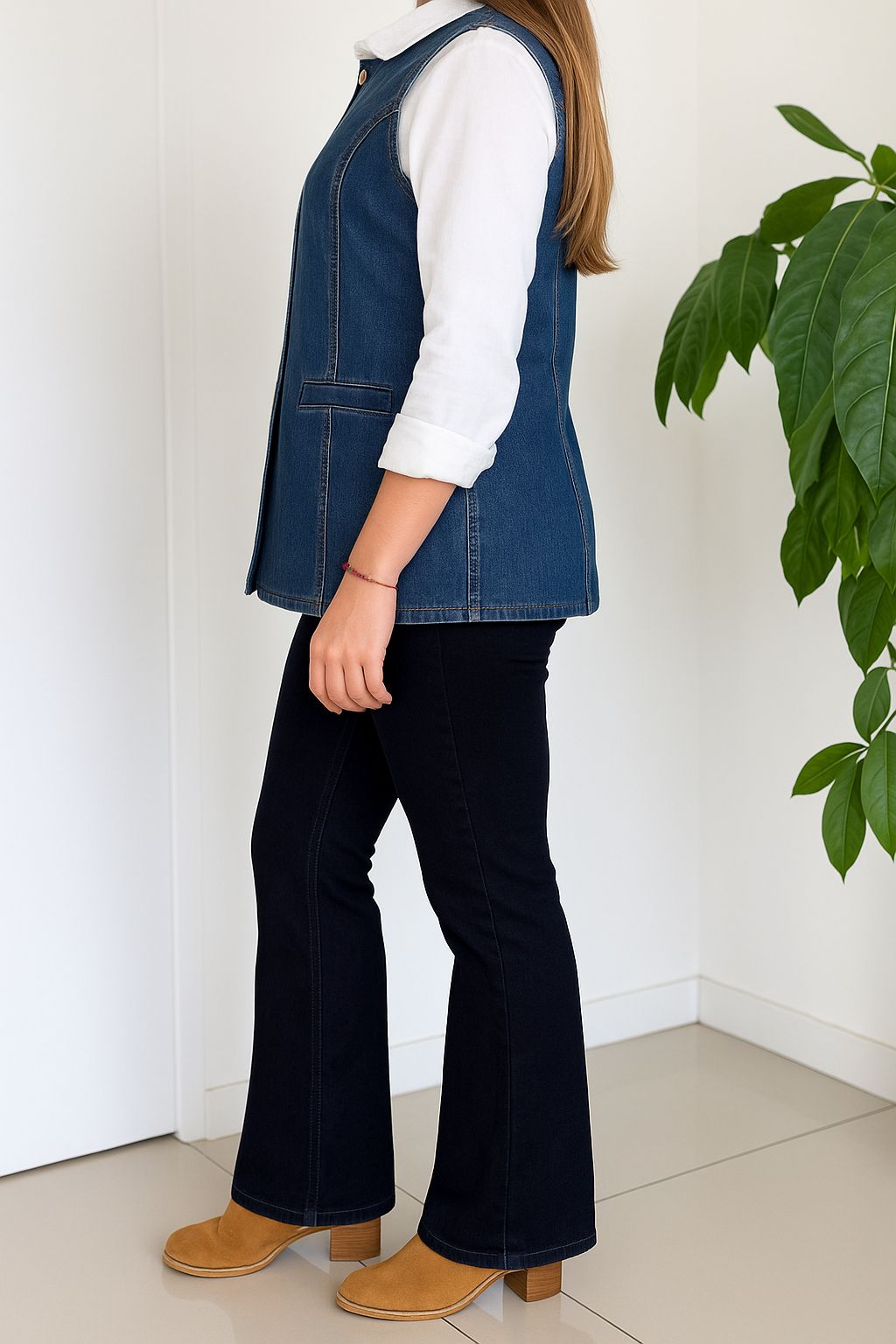 DENIM VEST INDIGO CLASSIC