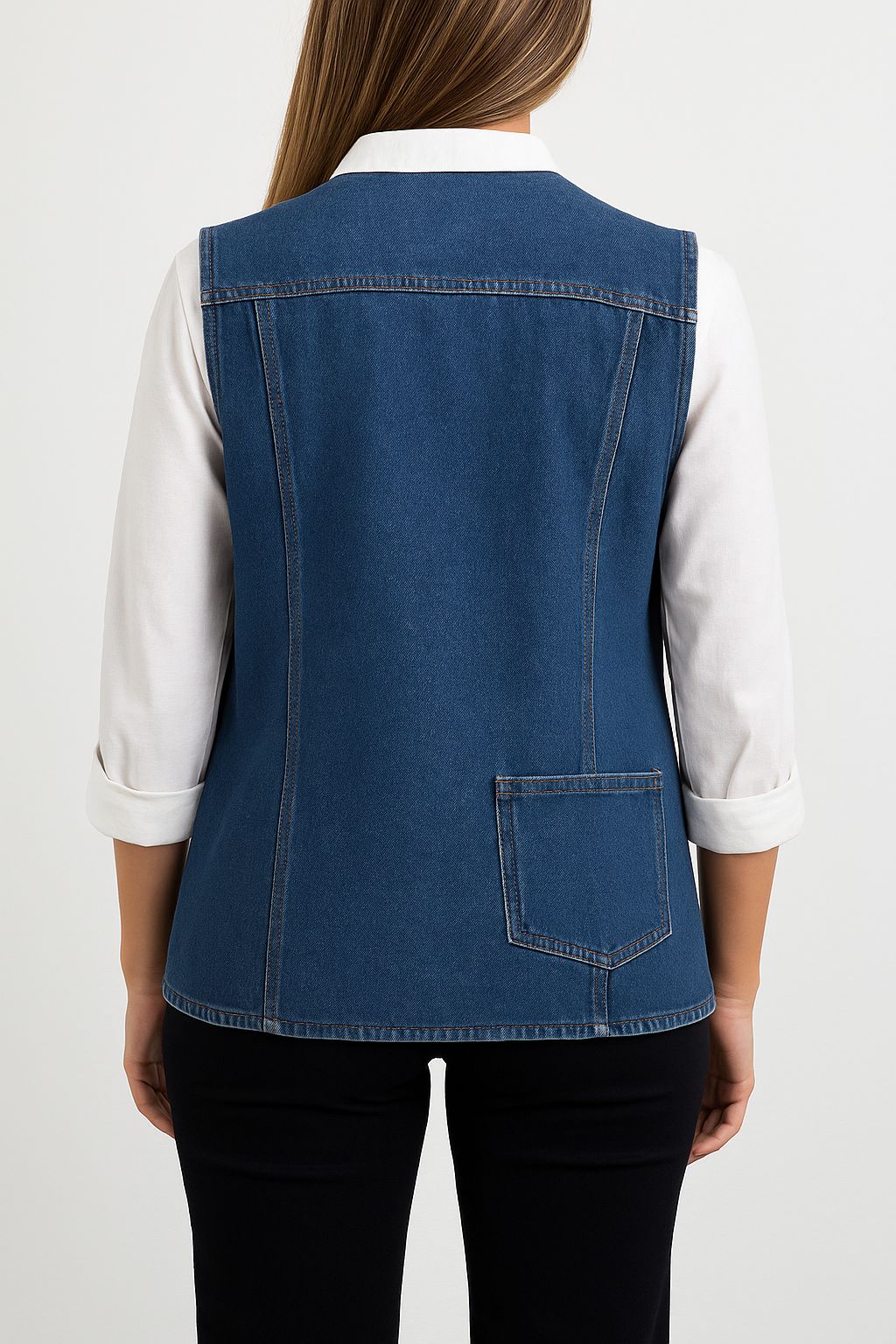 DENIM VEST INDIGO CLASSIC