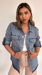 DENIM JACKET LIGHT BLUE
