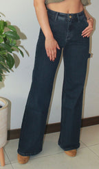 MIDNIGHT BLUE HIGH RISE STRAIGHT