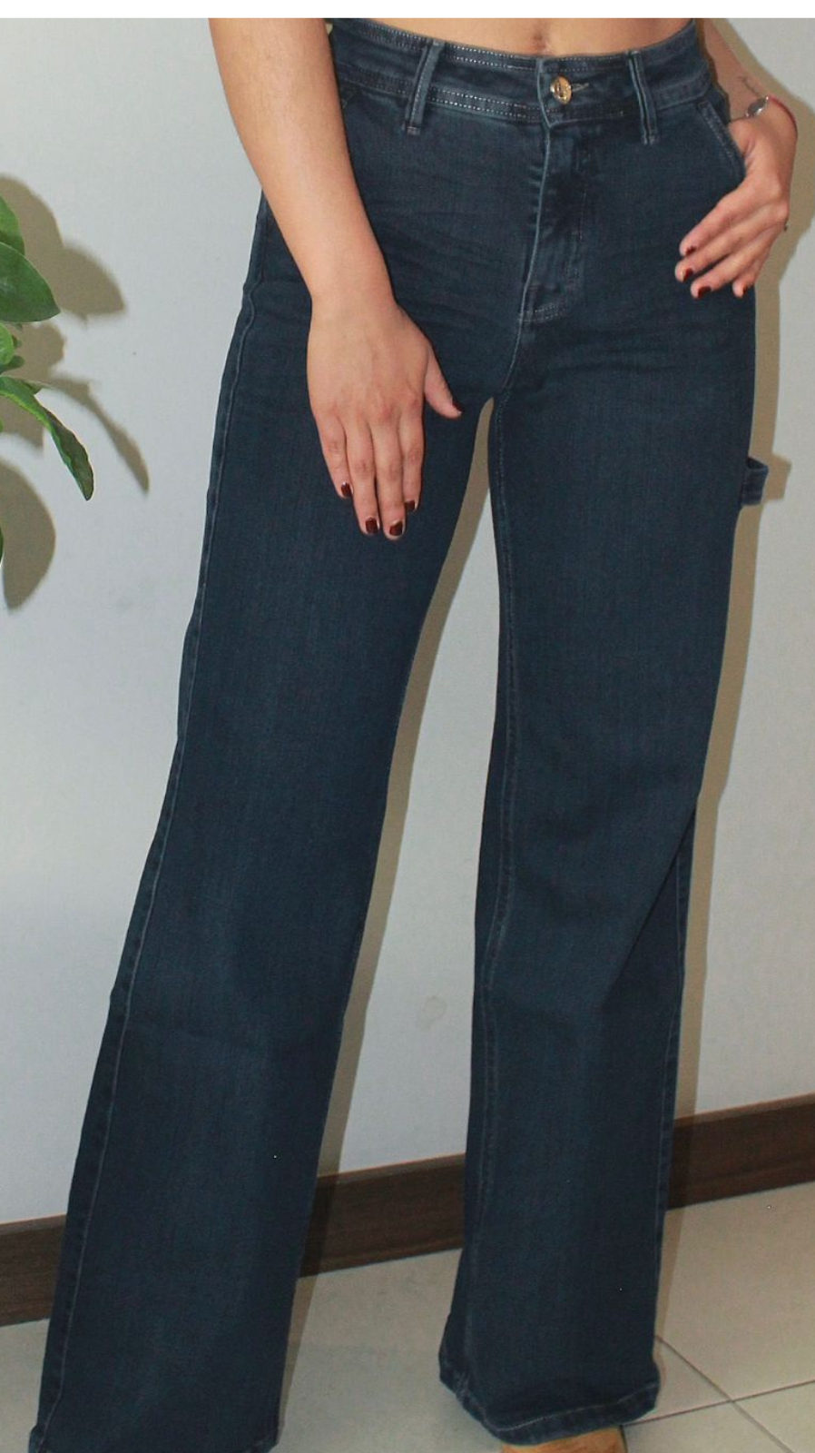 MIDNIGHT BLUE HIGH RISE STRAIGHT