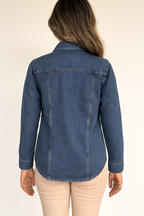 DENIM JACKET DARK BLUE
