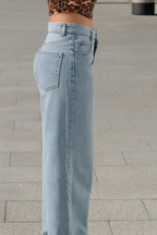 BAGGY HIGH RISE LIGHT BLUE
