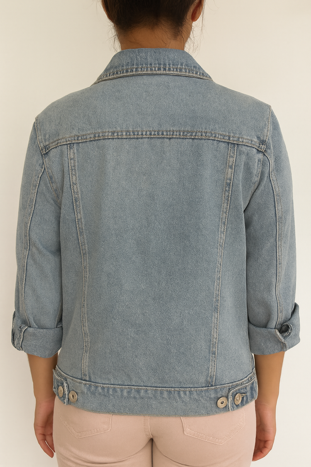 DENIM JACKET LIGHT BLUE