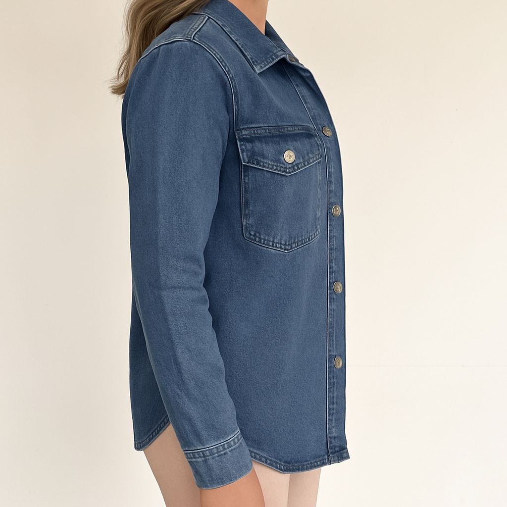 DENIM JACKET DARK BLUE