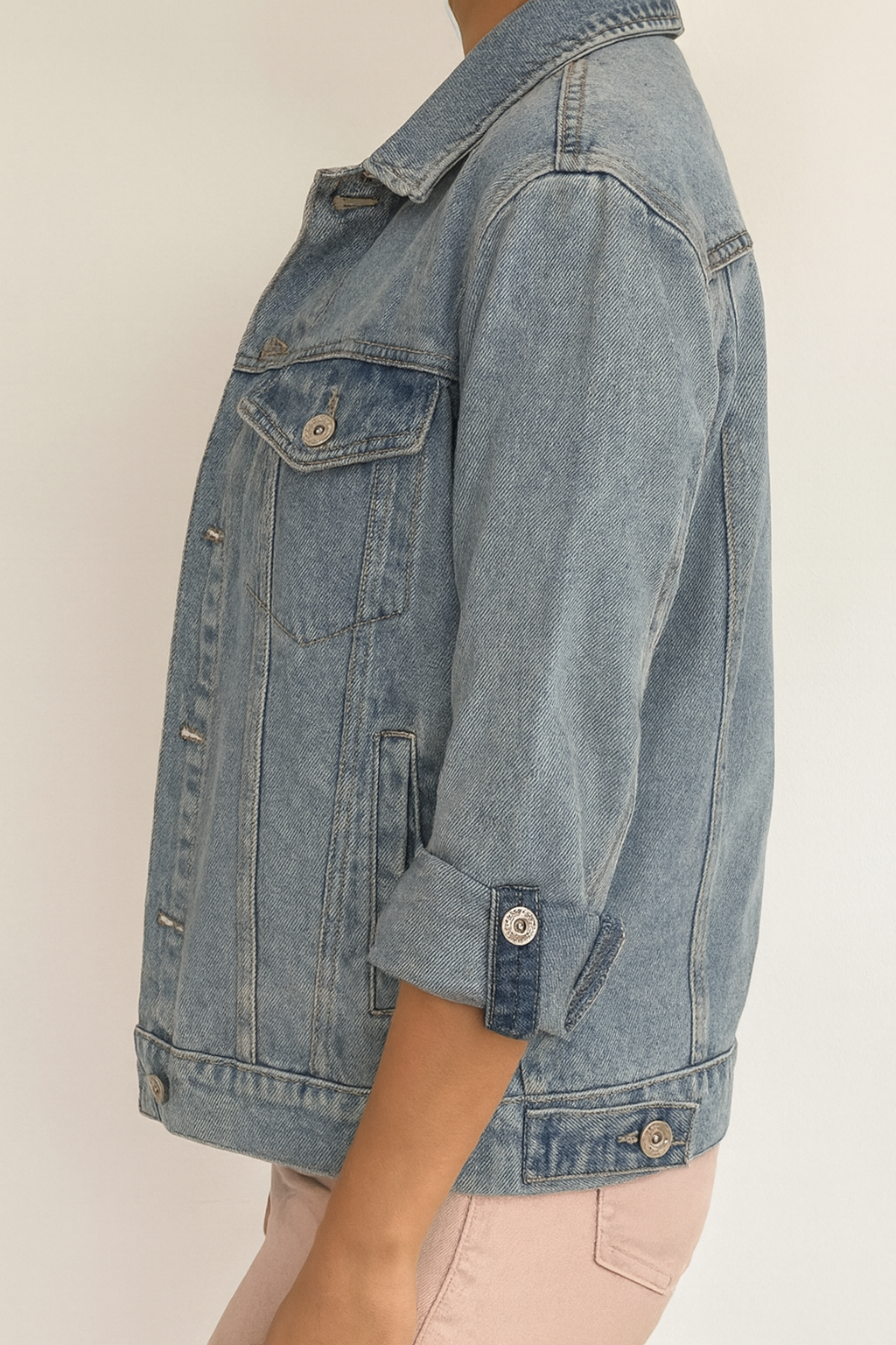 DENIM JACKET LIGHT BLUE